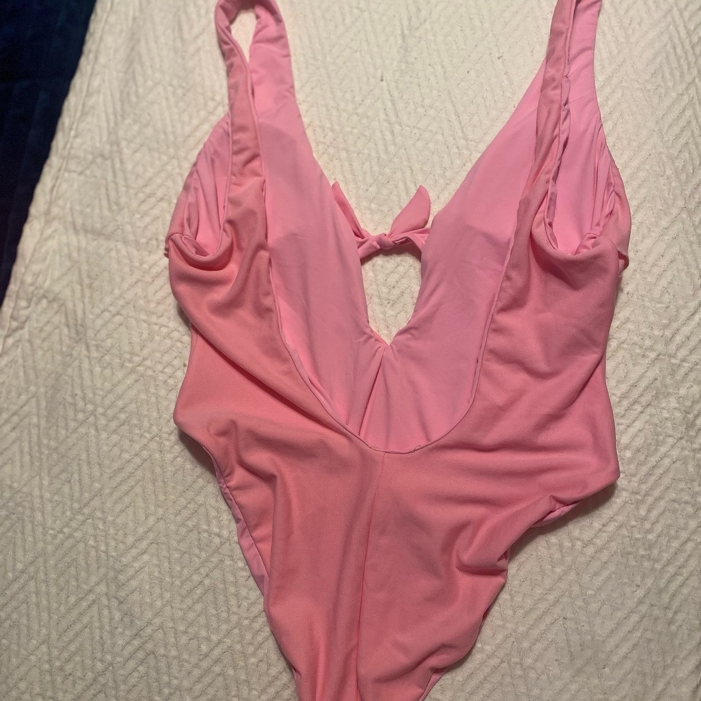 Bikini Lab Pink One Piece Swimsuit